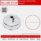 1PC Wrench Auto Tool End Cap Oil Filter Wrench Auto Hand Tools Remover Tool Socket Wrench Remover Car Accessories