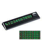 Car Park Stop Sign Universal Automobile Accessories Car Temporary Parking Card Phone Number Card Plate Telephone Number Amagi