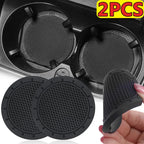 Car Cup Holder Anti-Slip Insert Coaster Mat Auto Cup Holder Soft Rubber Anti-skid Drink Cup Bottle Mat Car Interior Accessories