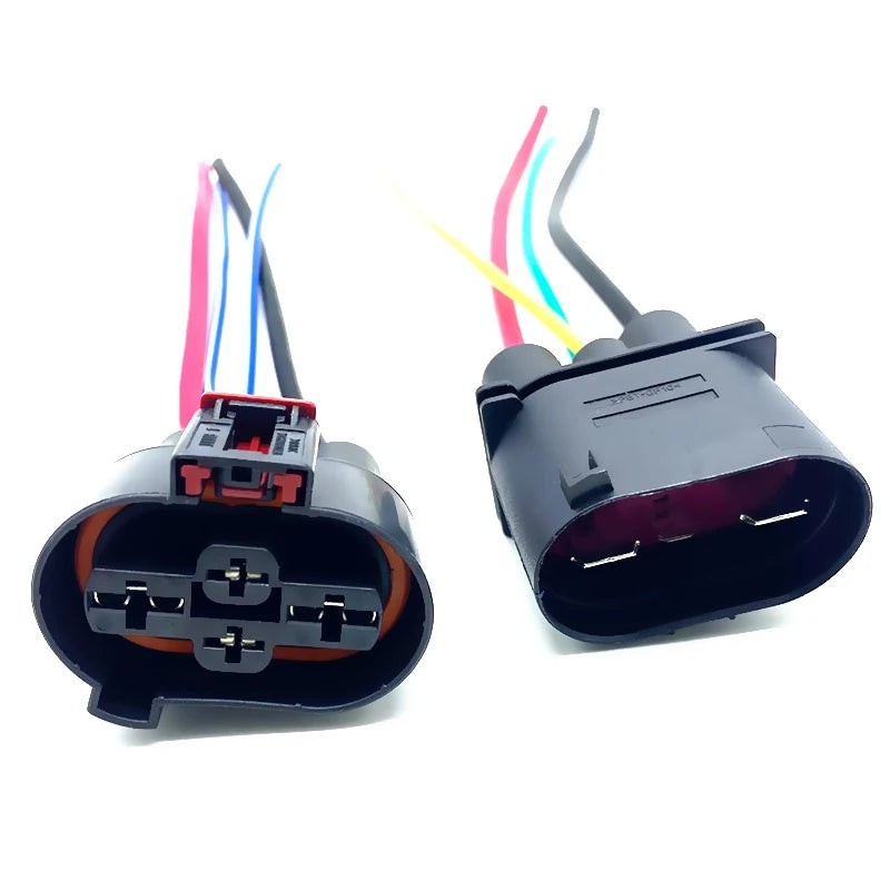 Suitable for Audi A3 A4L A6L Q3 Q5L Q7 A6 A7 A8L Volkswagen Golf electronic fan plug