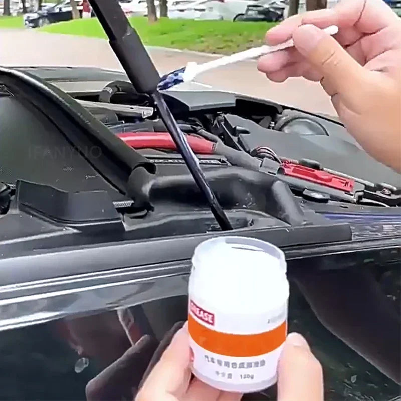 100g Paste Lubricant for Car Sunroof Door Locks Hinges Chain Track Maintenance Plant-Based High-Temperature Resistant Amagi