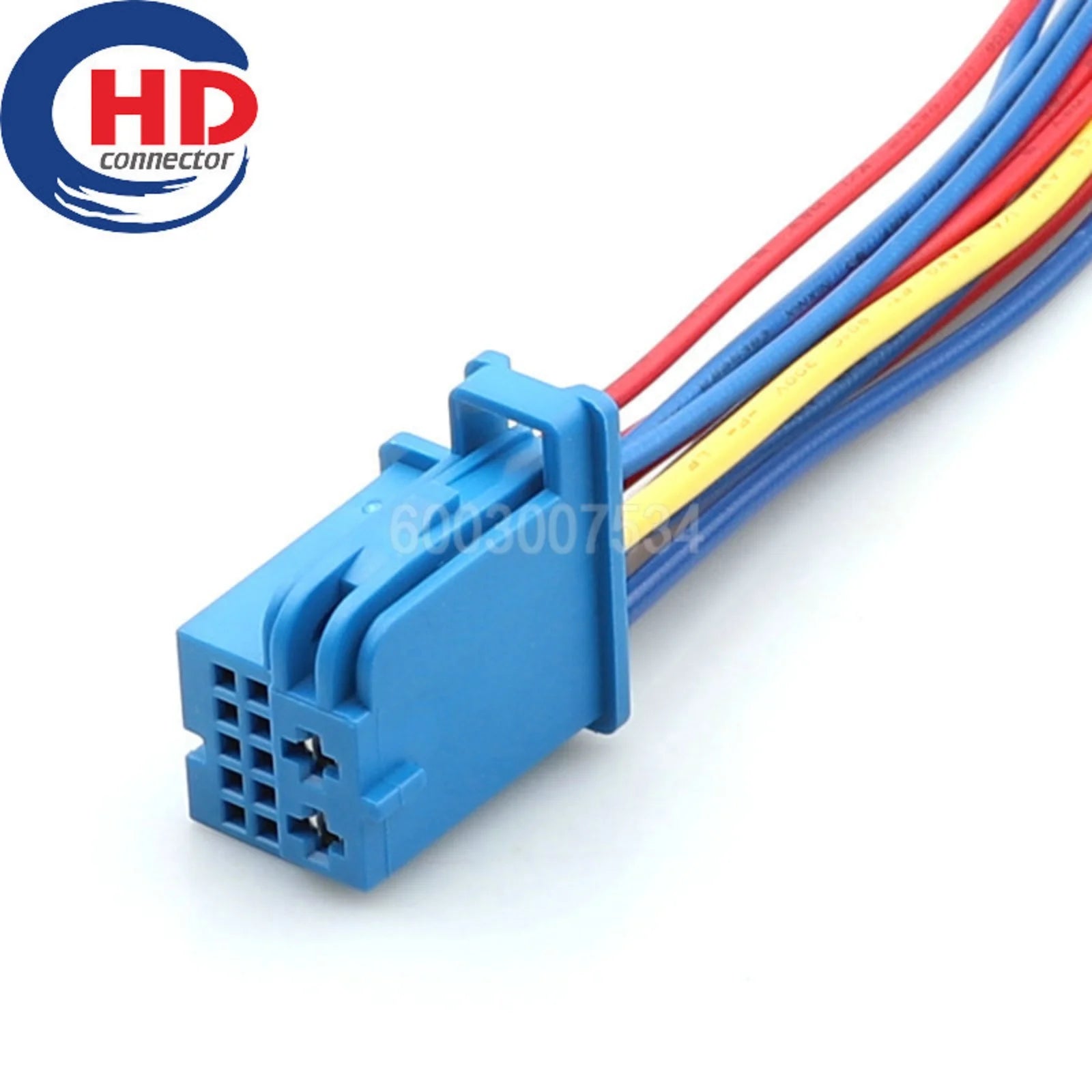 12 Pin Connector Unsealed 0.6mm 2.8mm Female Connector Cable Motorcycle Electrical Harnesses Wiring Harness