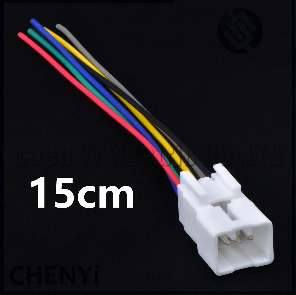 6 Pin Multimedia navigation connector Car tail light plug Window regulator switch socket MG641047 MG651044 For Toyota Hyundai