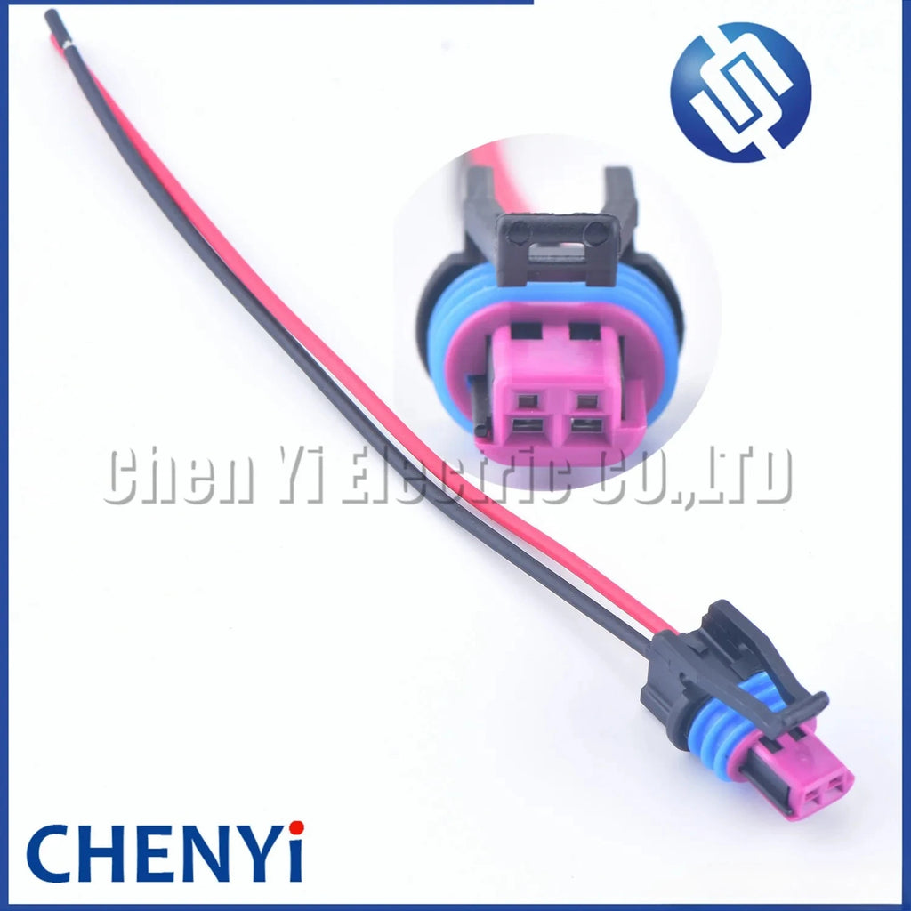 2 Pin car waterproof Sensor Plug female auto wiring harness connector 15449028 15449027 For Ford Chevrolet Opel GM LS ECT