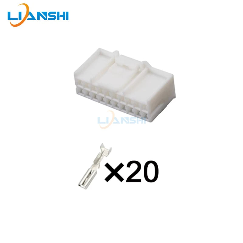 936095-1 is suitable for modern wire harness plugs, 20-pin male and female connectors with terminals 936131-1