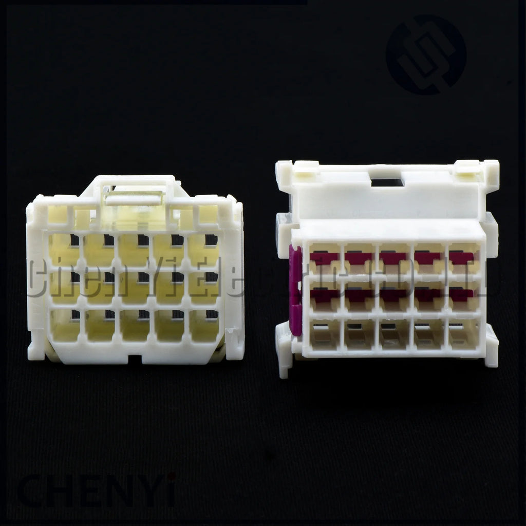 15 Pin male or female Automobile power amplifier Connector Automotive Audio Amplifier Plug Socket 7-968973-1 2-967628-1