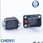 33 Pin Engine Front Bumper Body Plug Auto Waterproof Connector Socket For Buick Cruze Roewe DJ7331-1.5-3.5-11/21 With Pins