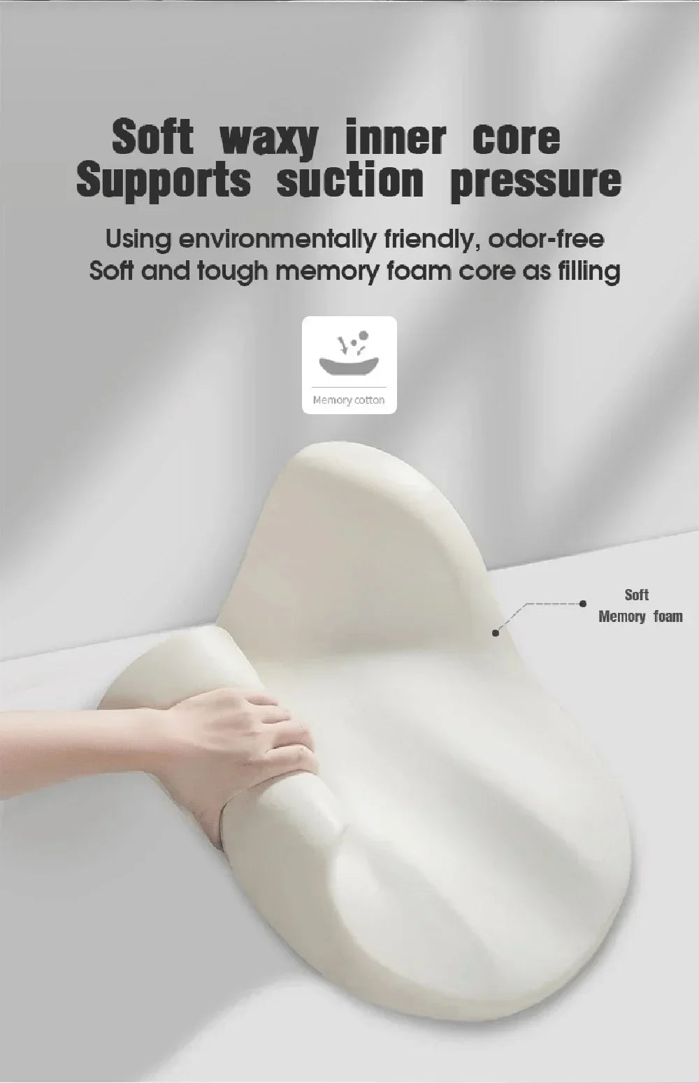 Car Seat Back Very Comfortable Memory, Support Soft and Comfortable Neck Headrest, Car Seat Back Cushion, Waist Cushion Amagi