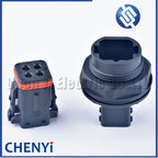 4 Pin Male or Female Waterproof Automobile Connector Electronic Plug 132004-001 132004-000 With Pins