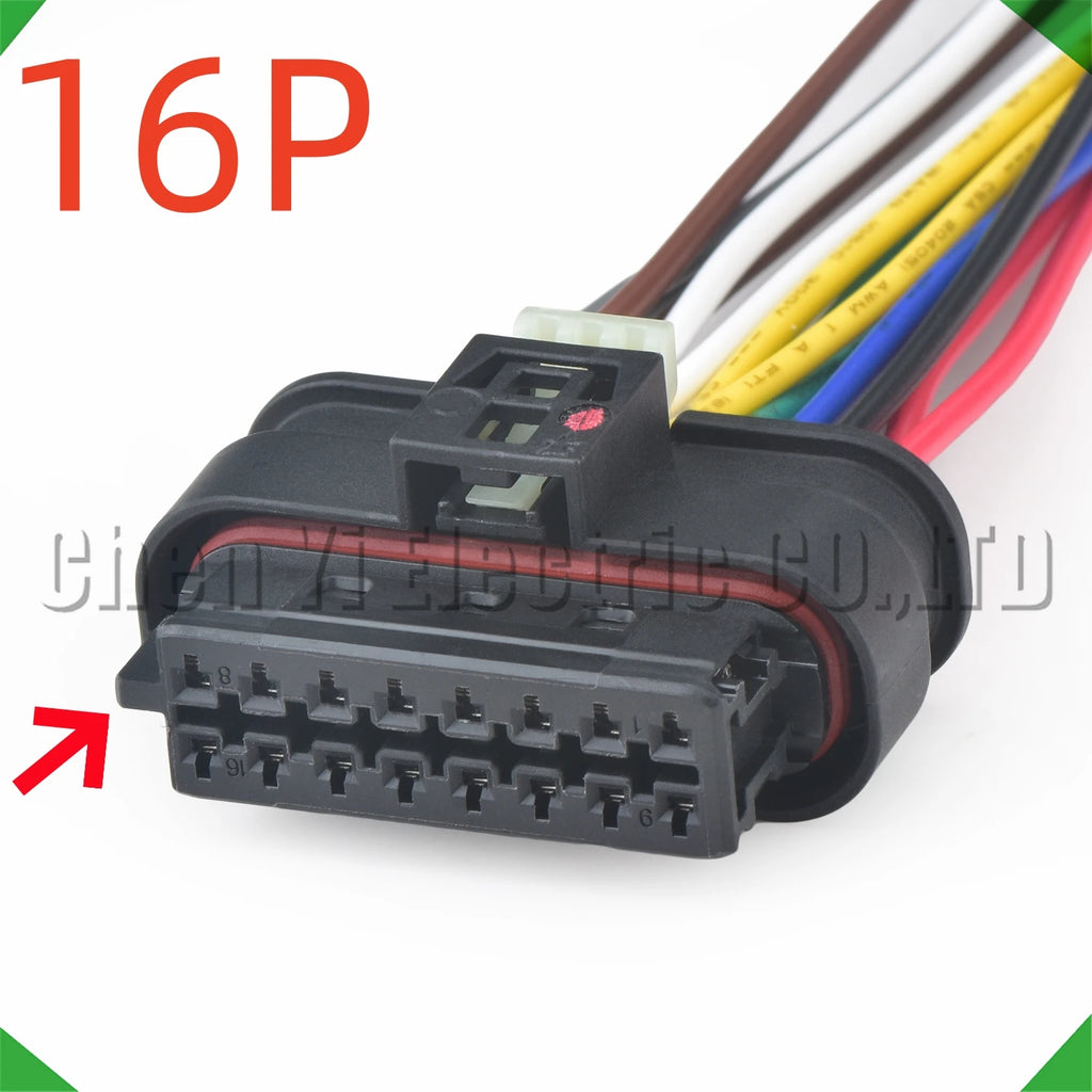 16-Pin Auto Connector Connector Automotive Connectors Front radar harness A0001532222 Benz