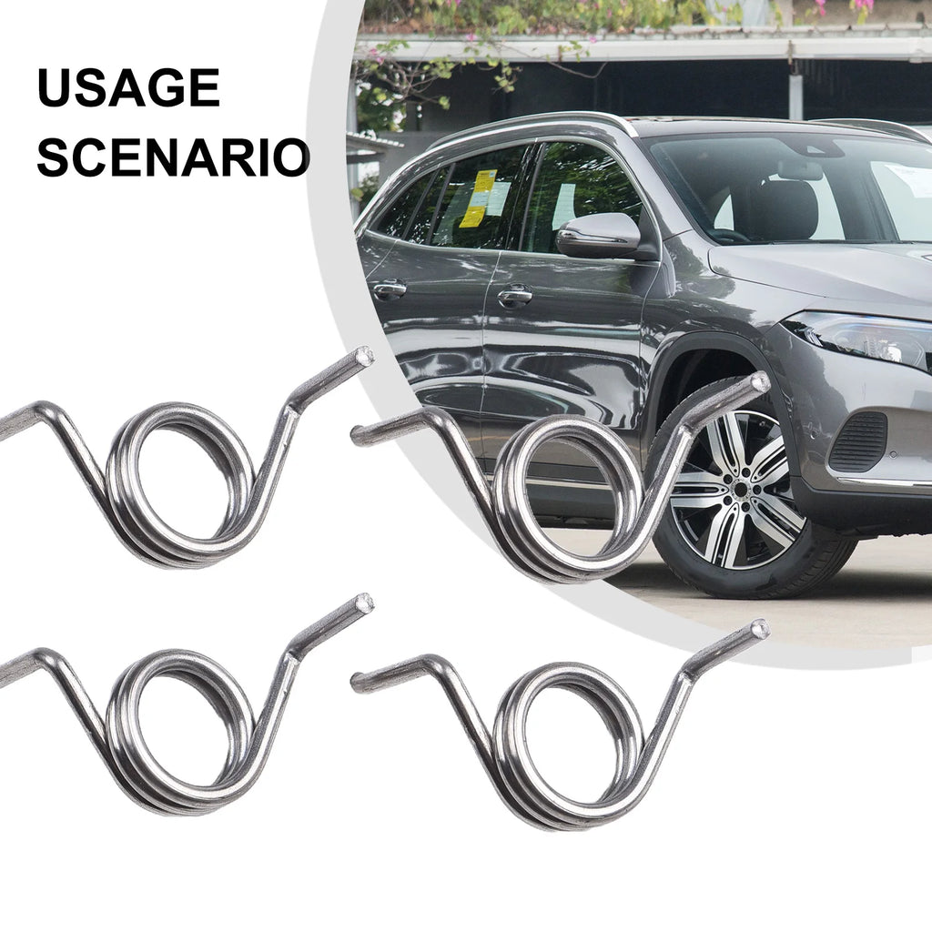 4PCS Door Lock Spring Set L&R For Mercedes W203 W211 W209 C E CLK Class Actuator Repair Springs Left Right Replacement