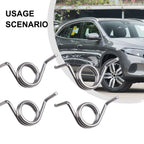 4PCS Door Lock Spring Set L&R For Mercedes W203 W211 W209 C E CLK Class Actuator Repair Springs Left Right Replacement