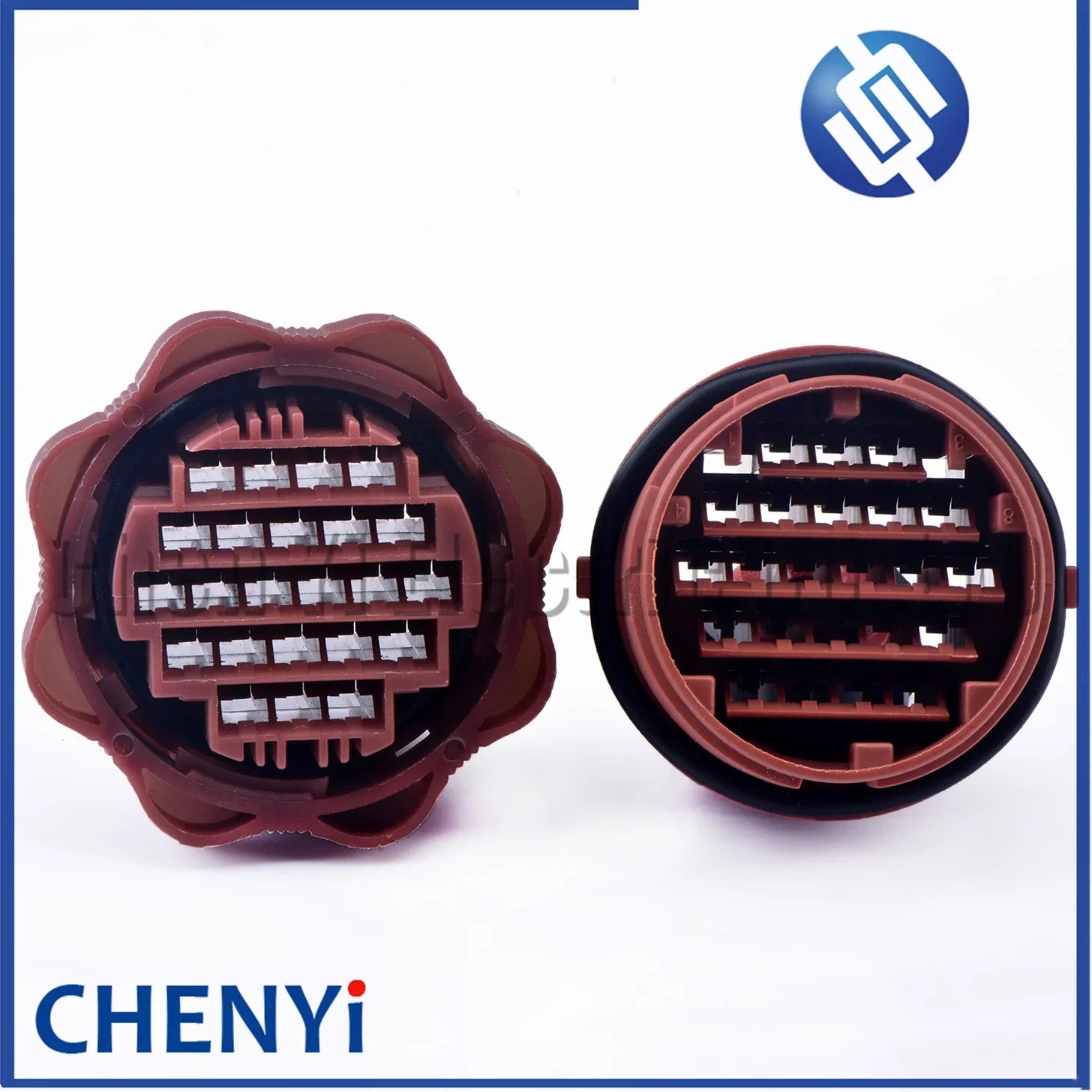 23 Pin brown male or female Car Door body plug instrument connector For Peugeot Citroen Picasso Xsara Sienna Elysee 206 207 C2