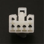 6-Pin Connector Unsealed 2.3mm Male Female Connector Motorcycle Wiring Harness Cable Socket For Toyota 7122-1360 7123-1360