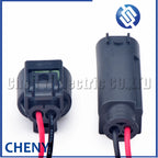 2 Pin Waterproof auto Connector Air Temp Sensor Reverse Radar Sensor ABS sensor Plug 8E0973202 1-967644-1 968405-1 with wire