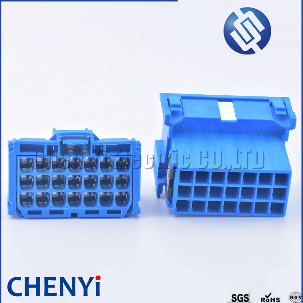 21 Pin female or male Automobile power amplifier Connector Electrical Wire Socket With Pins 3-967630-1 6-968975-1