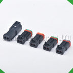 2-Pin Wire Harness Harness Waterproof Connector excavator headlight headlight