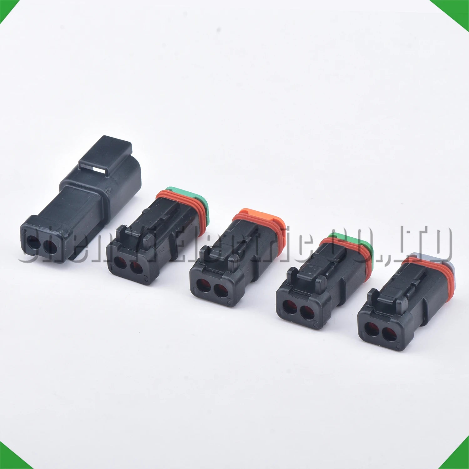2-Pin Wire Harness Harness Waterproof Connector excavator headlight headlight
