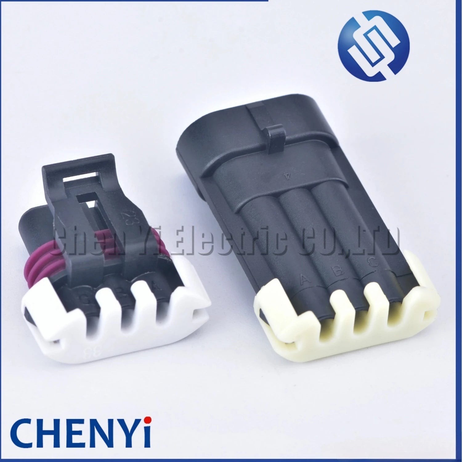 3 Pin male or female Auto Waterproof Electrical Connector Bearing position sensor connector Fuse box Wire harness plug 12059595