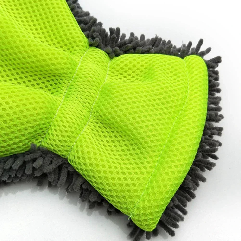 Five Finger Washing Car Gloves Plush Sponge Wheel Hub Cleaning Thickened Plush Does Not Damage Car Paint Comprehensive Amagi