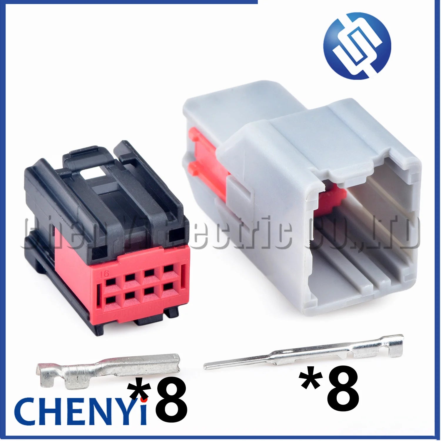 8 Pin male or female car connector audio control panel wiring harness connector plug 1456987-3 1411168-1 For Ford Focus