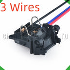 2 Pin Automotive Connectors Low beam H7 High beam H1 Wire harness Plug For Ford Mondeo ...