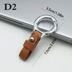 Car Key Chain Pendant Men And Women Personality Creative High-end Simple Waist Hanging Car Chain Ring Pendant Anti-scratch Wear