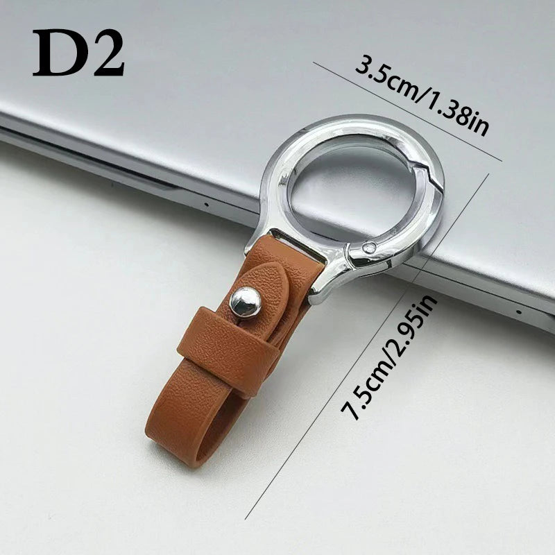 Car Key Chain Pendant Men And Women Personality Creative High-end Simple Waist Hanging Car Chain Ring Pendant Anti-scratch Wear