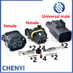 4 Pin Automotive waterproof connector Electronic fan Wire harness Plug 10102694 10102687 9315483-01 10102761 9442401