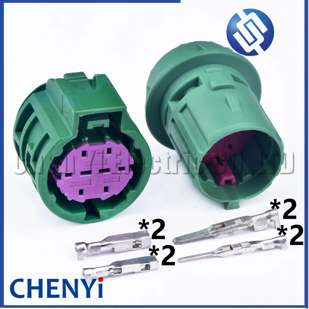 4 Pin/way Auto waterproof connector Headlamp turn signal tail lamp plug 13606031 For Jeep Cherokee Wrangler Fiat Do Feiyue 500X