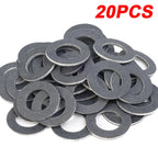 Screw Gasket Oil Drain Sump Plug Washers Hole for Toyota OE90430-12031 12mm Aluminum Accessories Seal Gasket Engine Parts