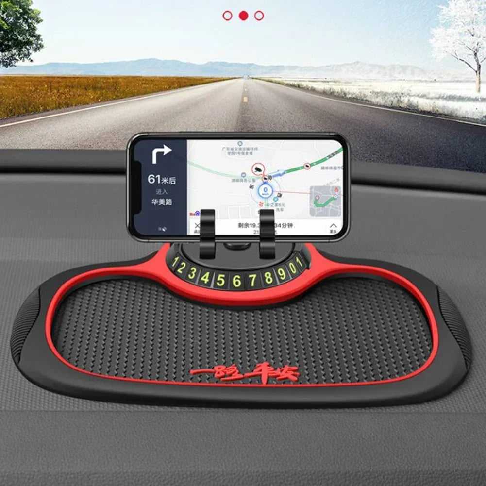 Multi-Functional Car Anti-Slip Mat Auto Phone Holder Non Slip Sticky Anti Slide Dash Mount Silicone Dashboard Pad Mat Amagi