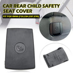 Rear Child Safety Seat ISOFix Cover Flap For BMW 1 3 Series X1 E90 E84 F30 Rear Seat Buckle Cover Car Fasteners And Clips