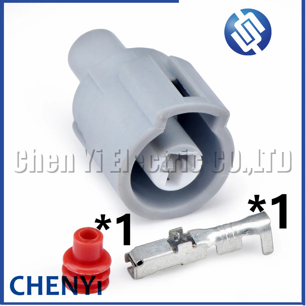 1 Pin Automotive waterproof connector Car A/C Compressor Wire harness plug 7283-1113-40 90980-11271 7282-1113-40 For Toyota