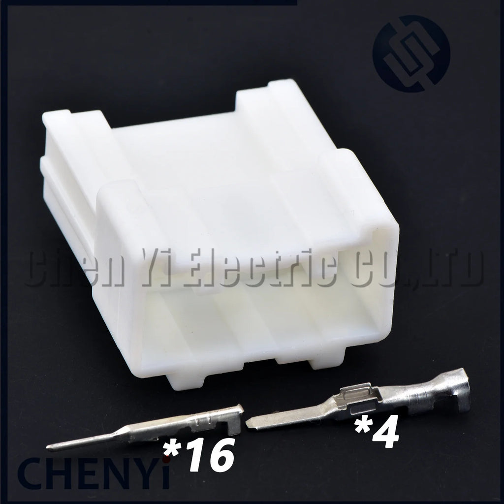 20 Pin Auto Connector Car navigation host plug Automotive harness plug Socket 6098-3826 6098-3818 90980-12378 For Toyota Lexus