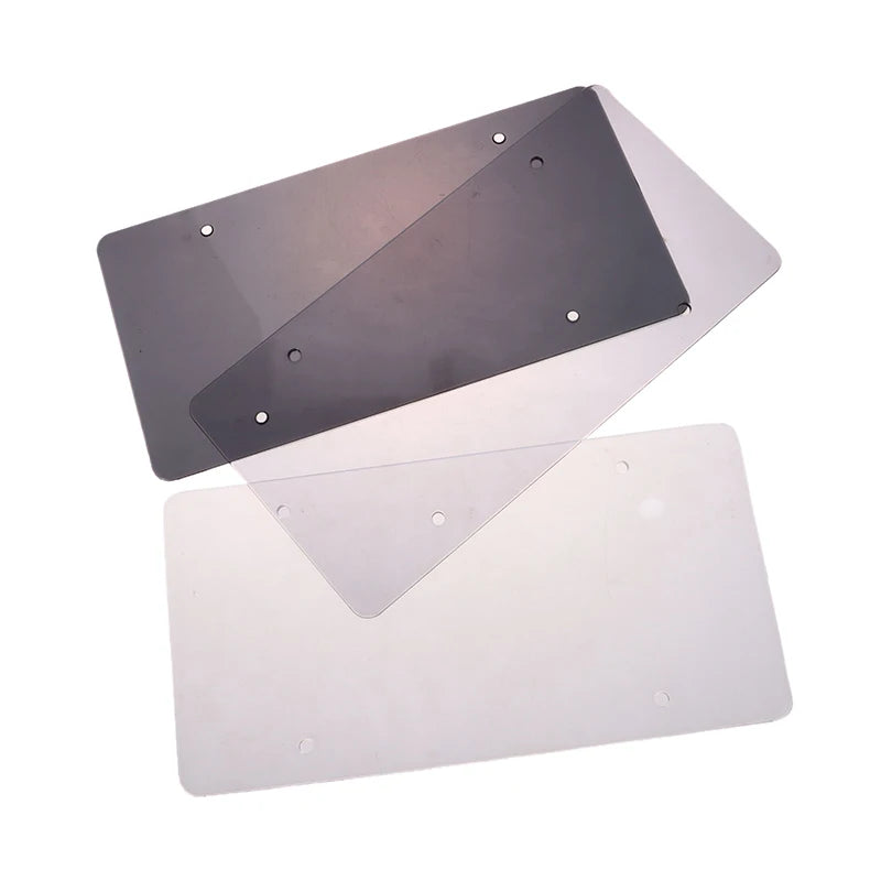 1Pcs Clear Anti-Speed Red Light Toll Camera Stopper Plate Photos License Cover Frame