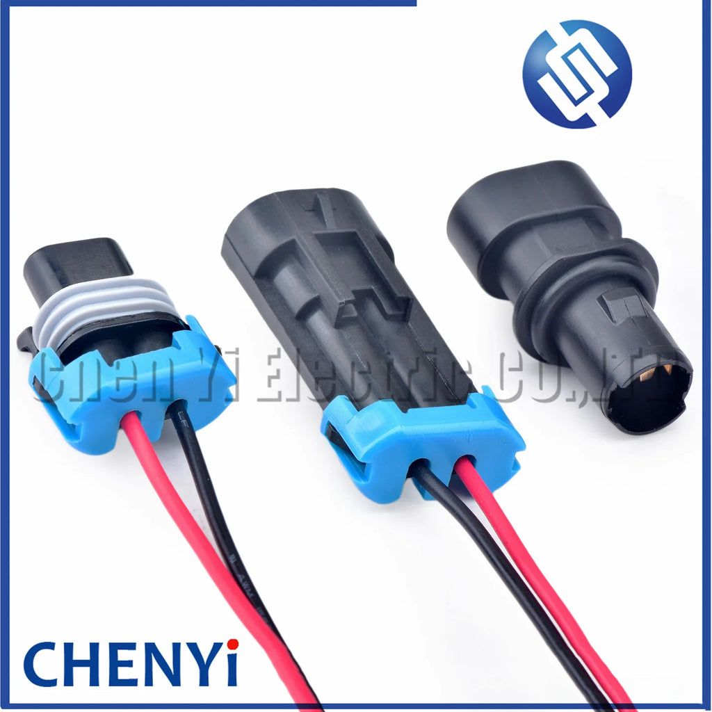 2 Pin automotive Headlight turn signal Wire harness plug outdoor temperature sensor Waterproof connector 12052641 12162000