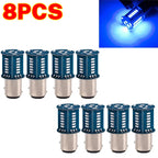 Motorcycle Strobe Lights 1157 BAY15D LED Brake Light DRL Flash Reversing Parking Turn Signal Stop Tail Lamp for Auto Motorcycle