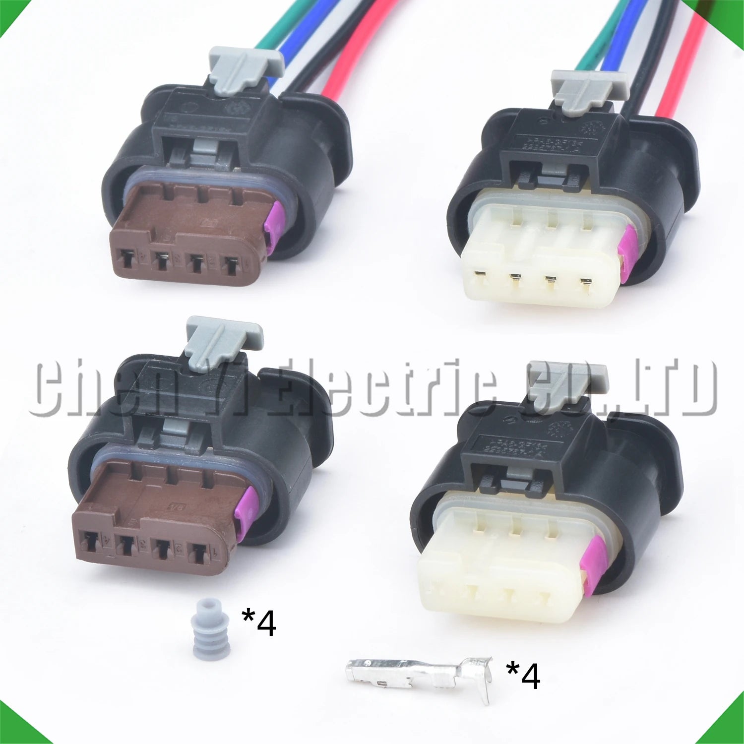 4-pin auto connector connector automotive connectors electromagnetic sensor vw audi sensor