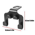 Car Seat Headrest Hook 4 Pack Hanger Storage Organizer Universal for Handbag Purse Coat Fit Universal Vehicle Car Black Amagi