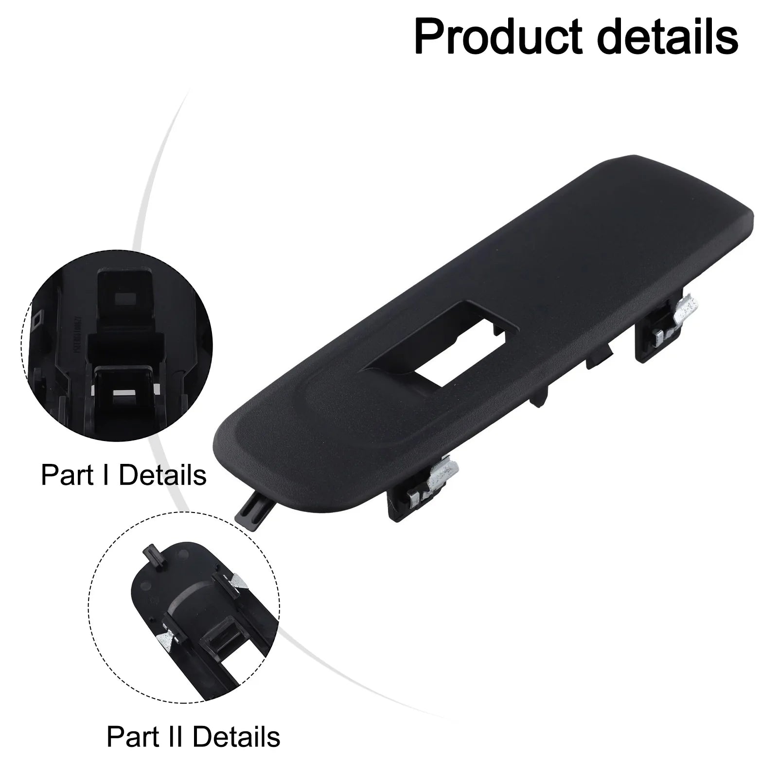 1pc Car Window Glass Button Frame For Partner Mk4 K9 For Tepee 2019-2020 98167918ZD Window Glass Lifter Switch Frame Cove