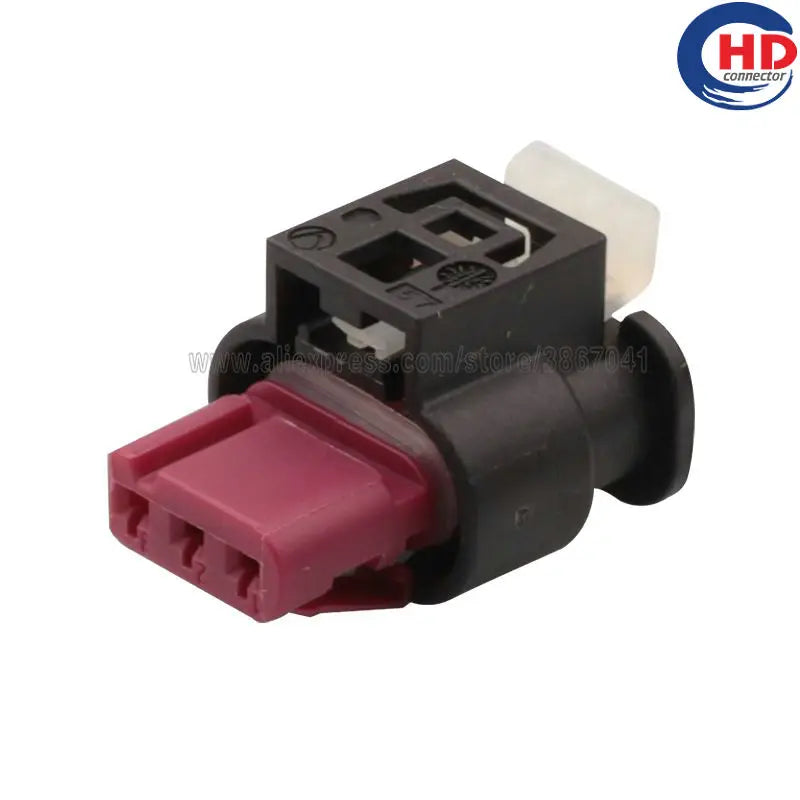 3pin auto waterproof electric plastic wire harness connector 805-121-524