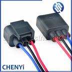 3 Pin Female or male automotive waterproof connector Electric Radiator Fan Wire harness plug Socket 1743271-2 For Hyundai Kia