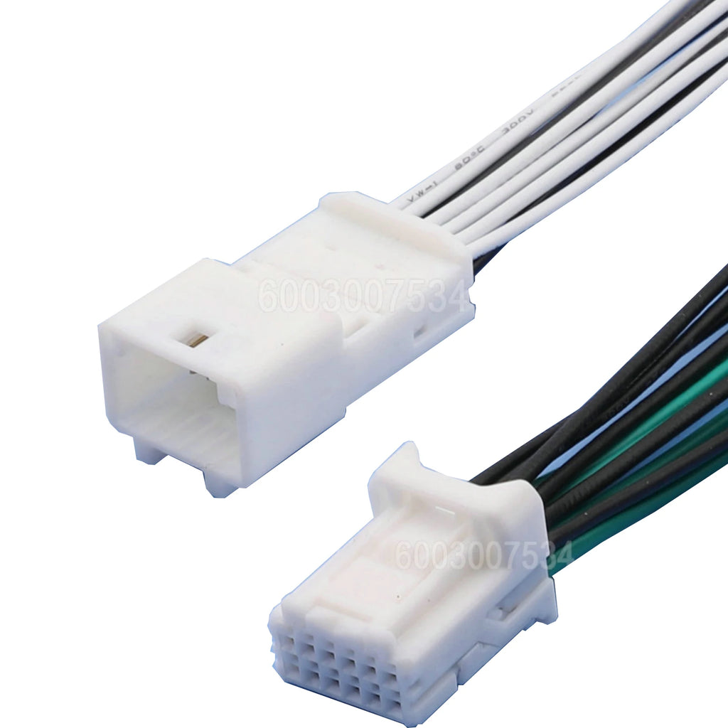 12 Pin Unsealed 0.7mm Female Connector Cable Plug Motorcycle Electrical Harnesses Wiring Harness 6098-5277 6098-5275