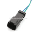 2 PIN Connector Waterproof 1.6mm Series Male Female Connectors Black Auto Plug For Mazda DT04-2P-E005 DT06-2S-E004