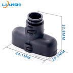 1.5 Automotive connector tail clip DJ7061Y-89 Wiring harness connector 6-hole straight buckle male and female plug cable jacket