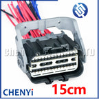 34 Pin Automotive waterproof connector Car Engine wire harness plug 3508A-01-002E 60013512A01C 60013508A01B C146 For Ford