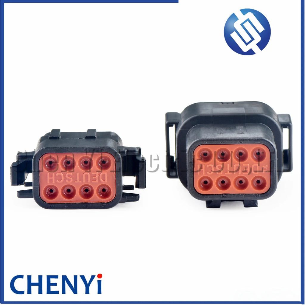 8 Pin DTM series Automotive waterproof connector wire harness connector DTM06-8SB DTM04-8PB For Deutsch