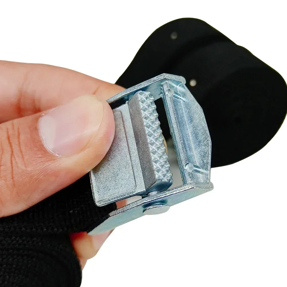 3 Pces 1M Buckle Tie-Down Belt Cargo Straps For Car Motorcycle Bike With Metal Tow Rope Strong Ratchet Belt for Luggage Amagi