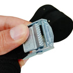 3 Pces 1M Buckle Tie-Down Belt Cargo Straps For Car Motorcycle Bike With Metal Tow Rope Strong Ratchet Belt for Luggage Amagi